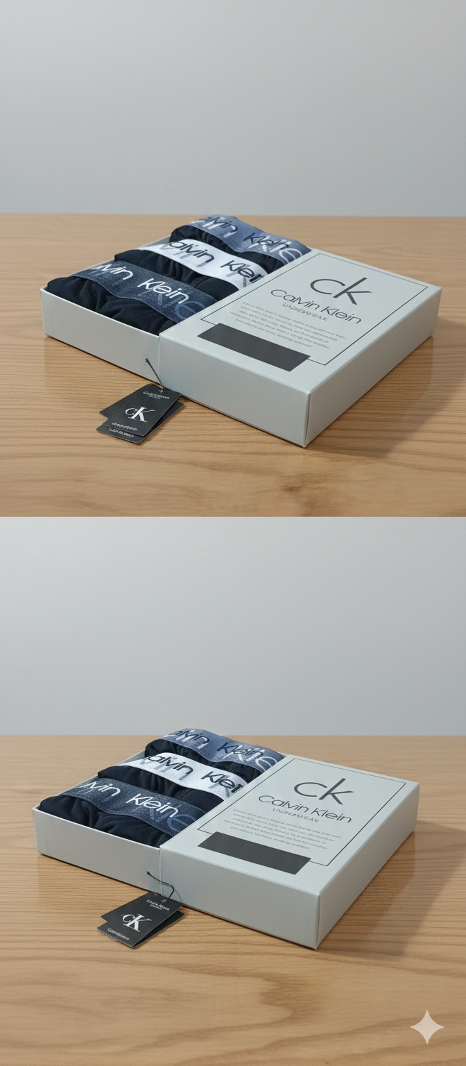 Premium Erkek Boxer Seti – Siyah