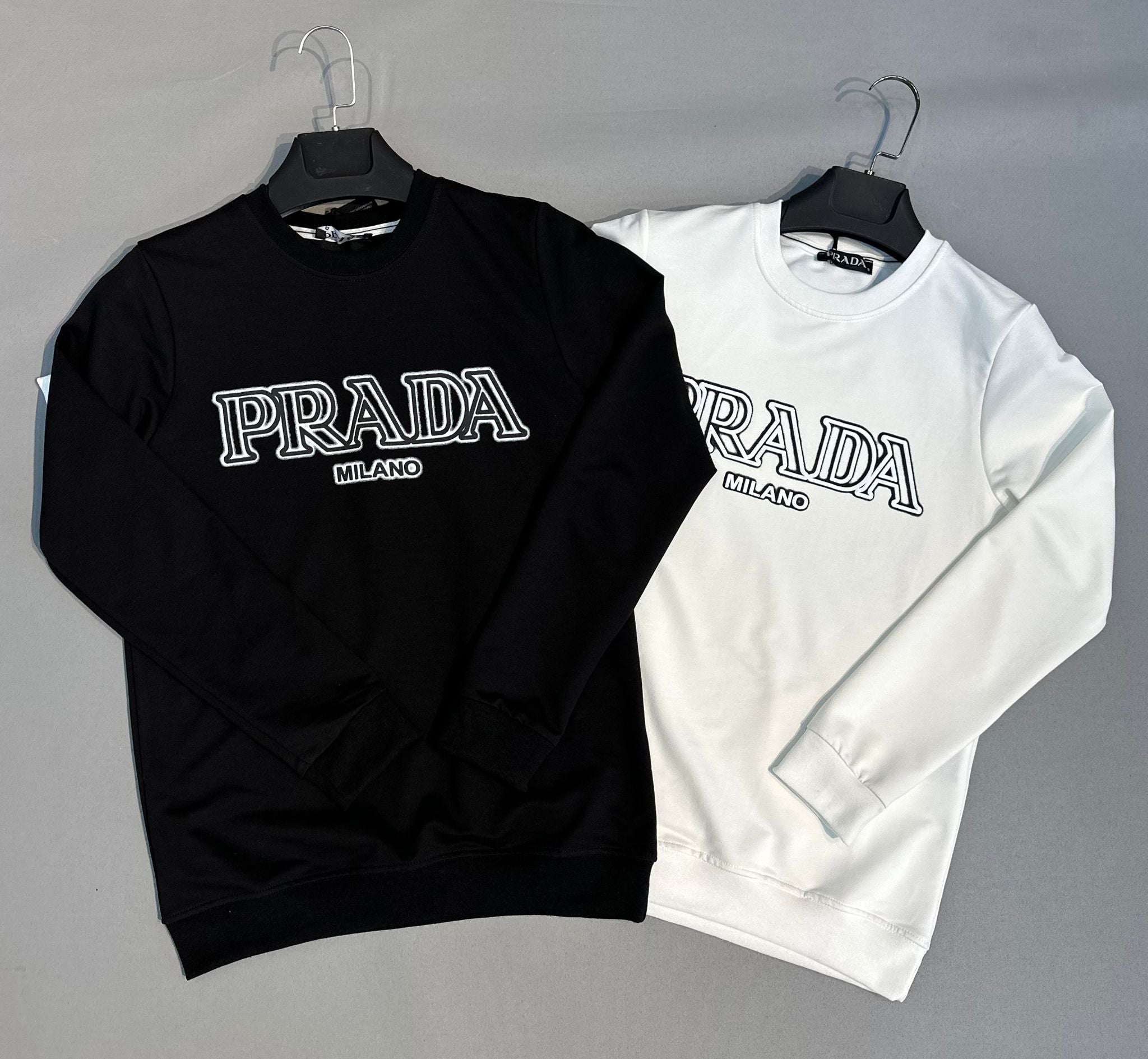 PRADA Milano Logo Unisex Sweatshirt