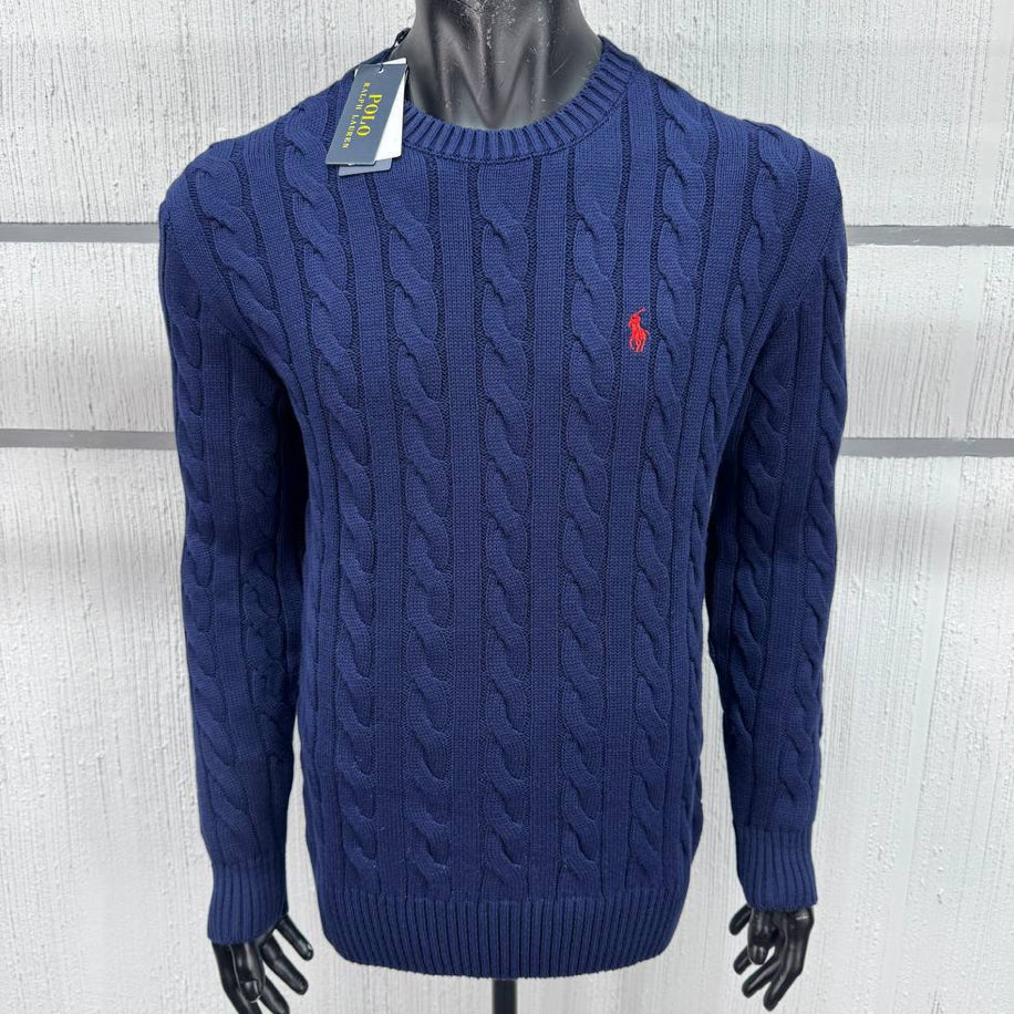 Premium Örgü Triko Kazak | Klasik Dokulu