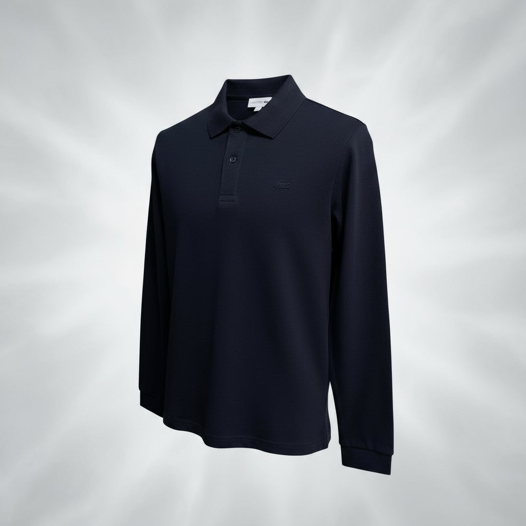 Lacoste Minimal Krokodil Polo (Lacivert)