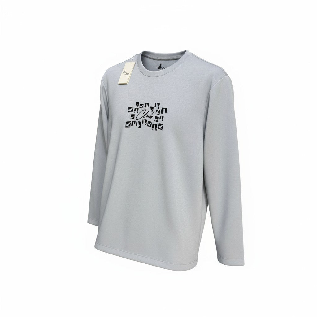 Beymen Club Erkek Yeşil Bisiklet Yaka Logo Sweatshirt