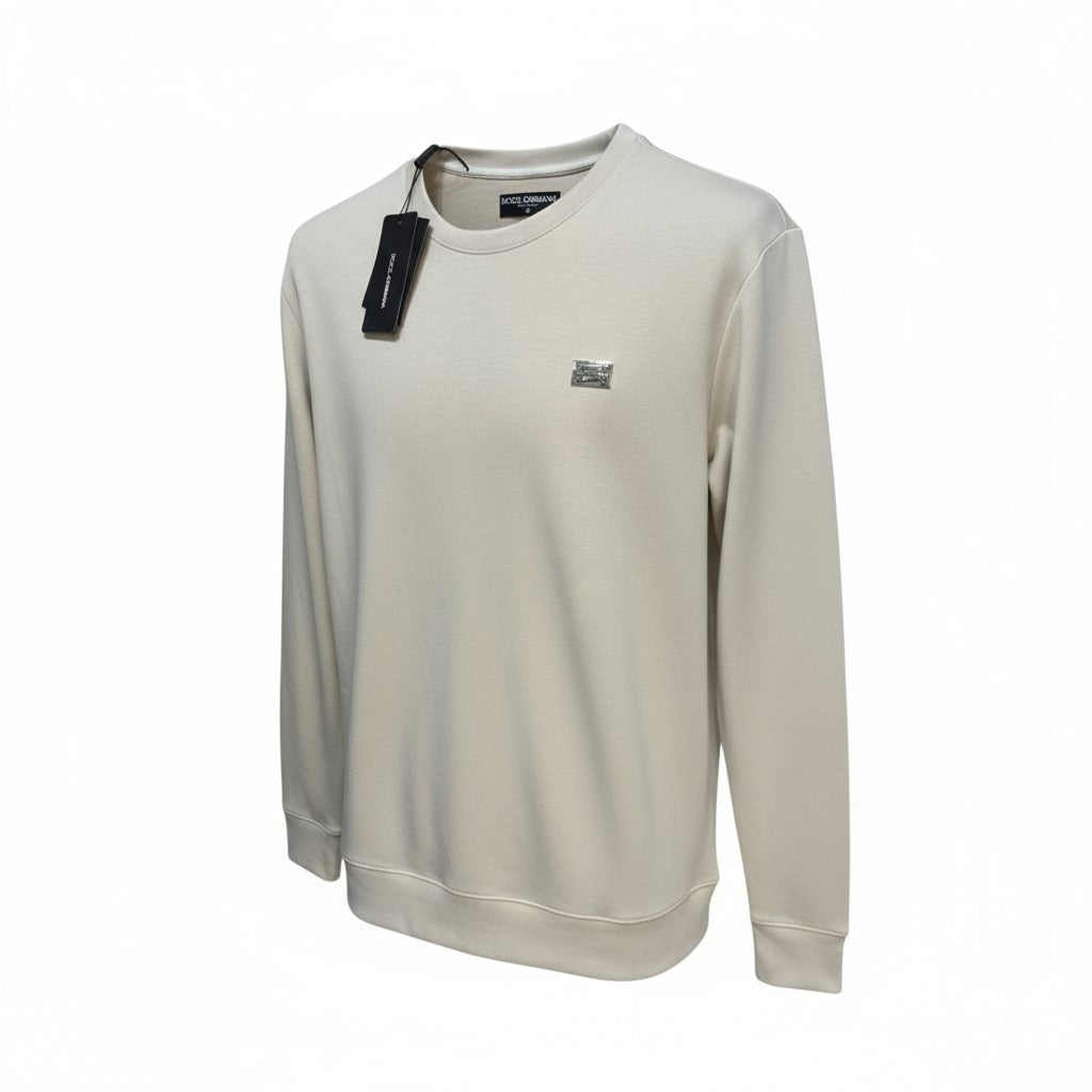 Dolce & Gabbana Erkek Bisiklet Yaka Sweatshirt