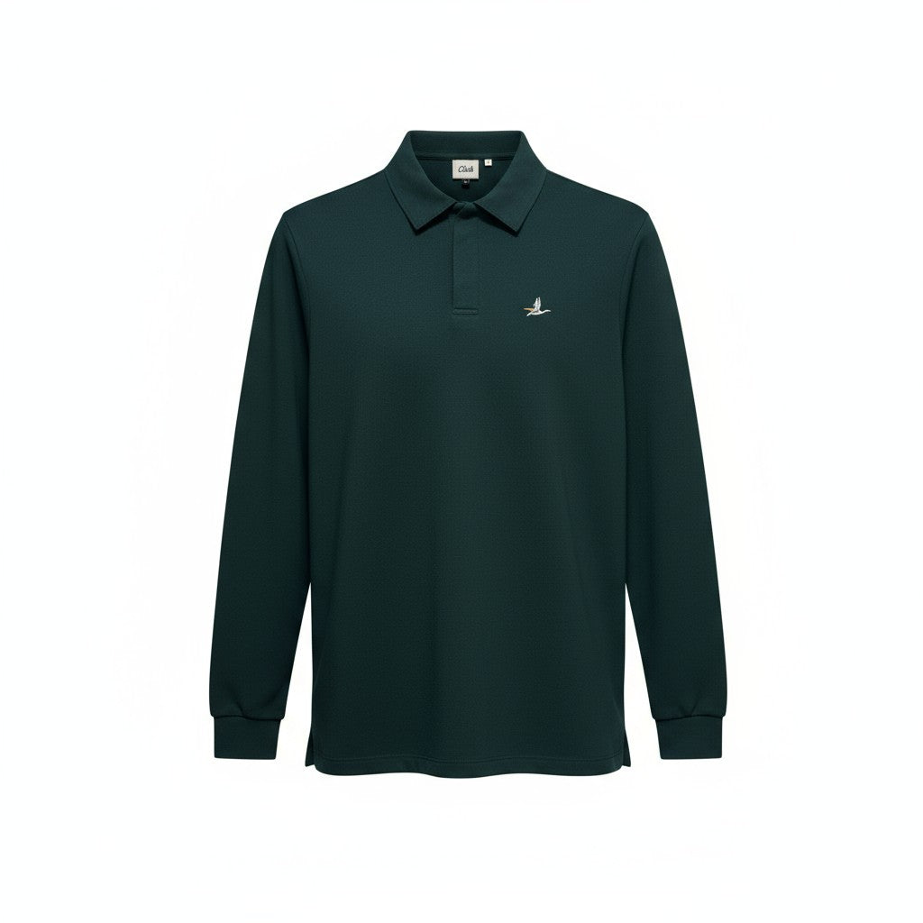 Beymen Club Logo Uzun Kollu Polo (Yeşil)