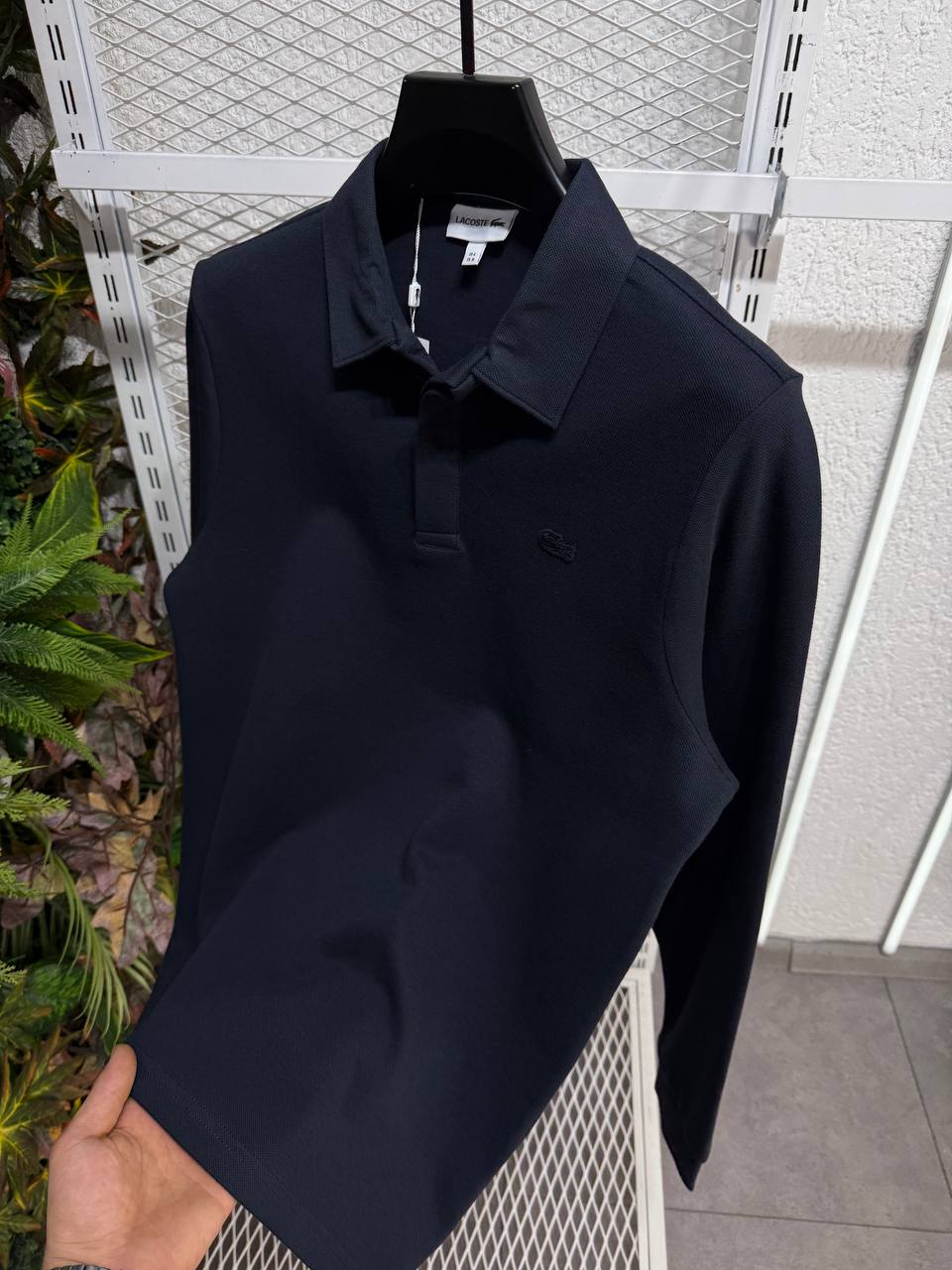 Lacoste Minimal Krokodil Polo (Lacivert)