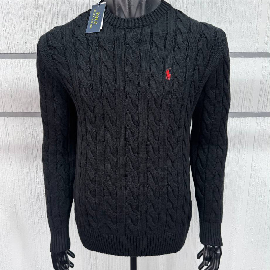 Premium Örgü Triko Kazak | Klasik Dokulu