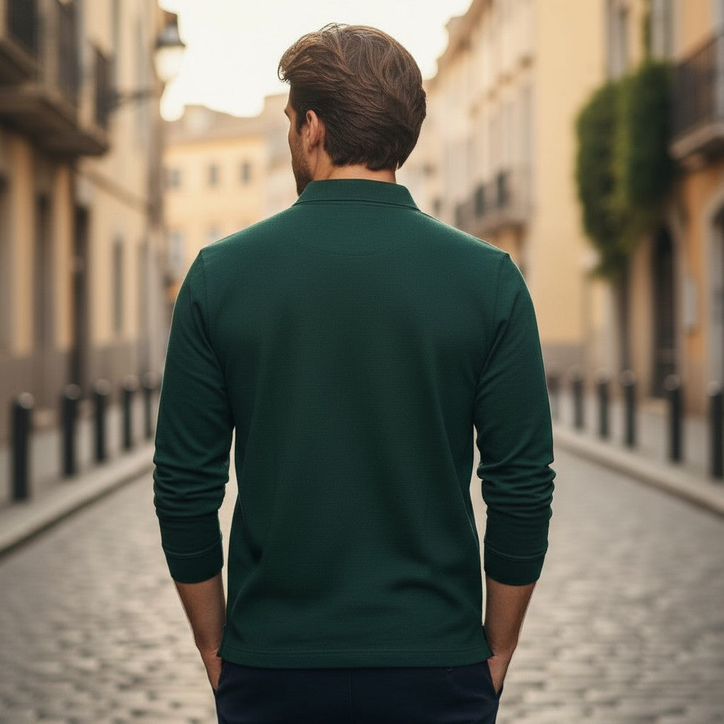 Tommy Hilfiger Minimal Logo Uzun Kollu Polo