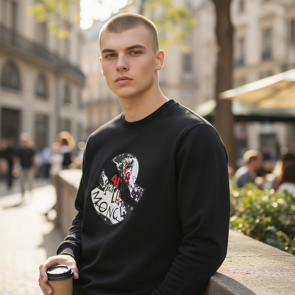 Moncler M Logo Premium Sweatshirt