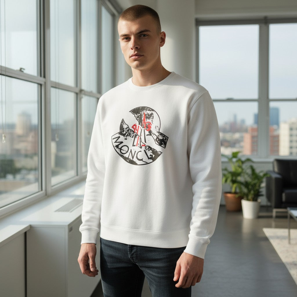 Moncler M Logo Premium Sweatshirt