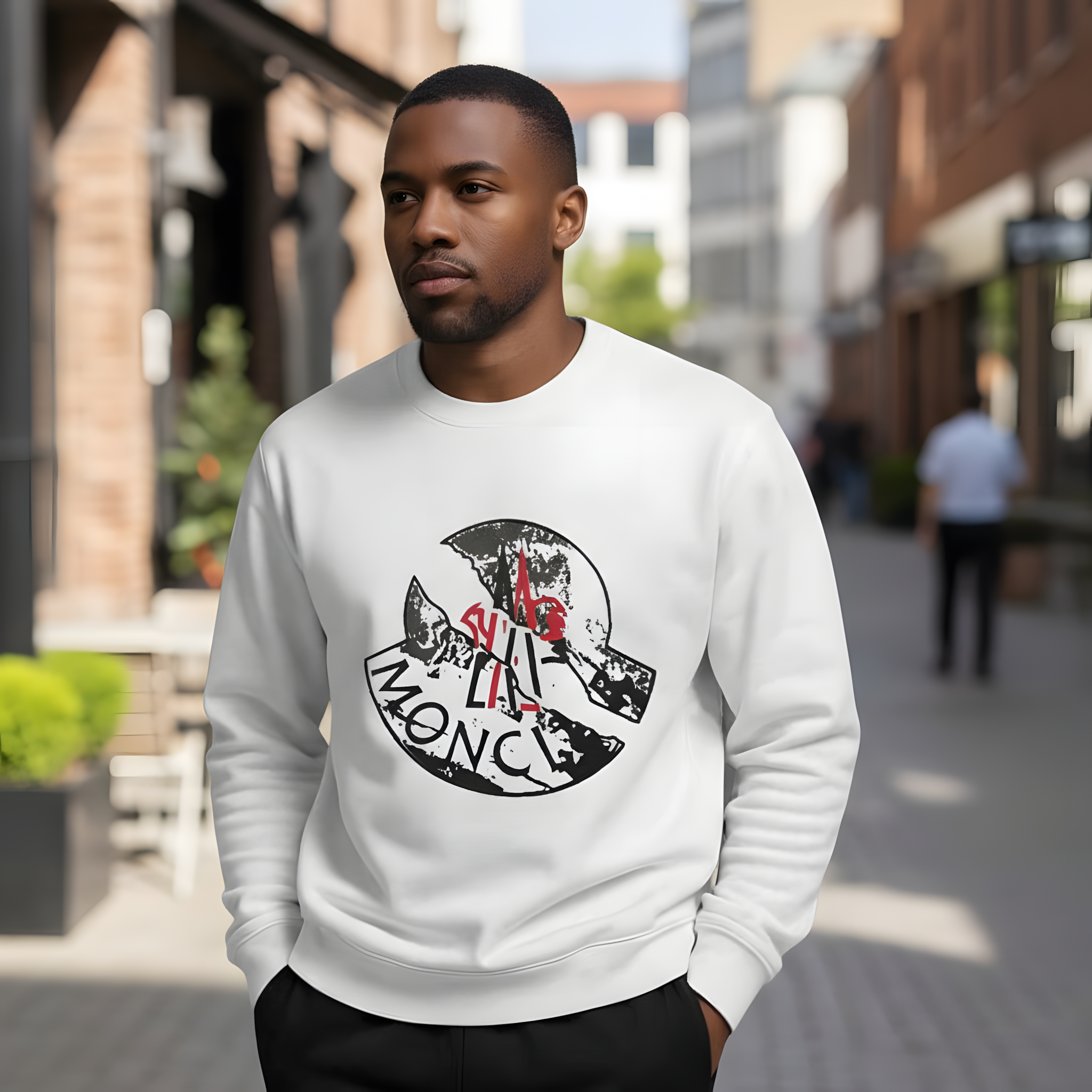 Moncler M Logo Premium Sweatshirt