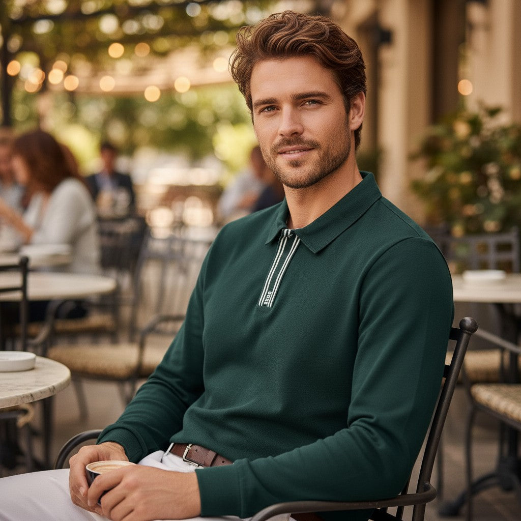 Hugo Boss Minimal Logo Uzun Kollu Polo