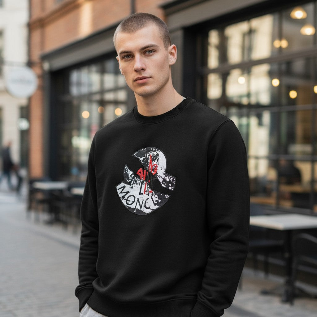 Moncler M Logo Premium Sweatshirt