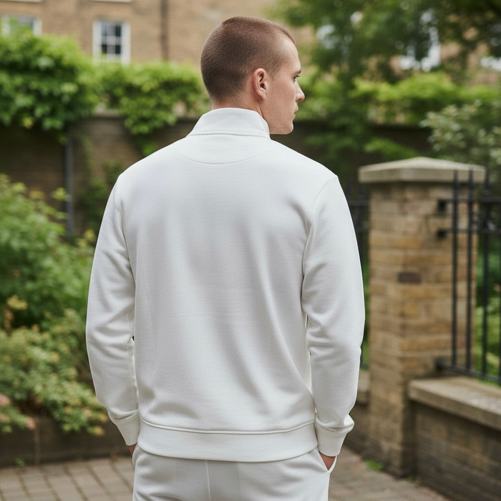 Fred Perry Laurel Logo Uzun Kollu Polo (Beyaz),(Siyah)